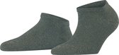 FALKE Shiny kort eenkleurig lyocell sneakersokken enkelsokken dames grijs - maat 35-38