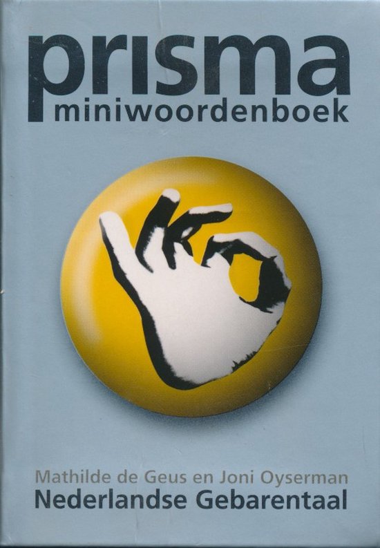 Prisma miniwoordenboek Nederlandse gebarentaal - cover