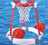 Zwembad Drijvende Basketbal Hoepel; Zwembad Water speelgoed Basketbal Drijvende Hoepel Zwembad Accessoire Set (2x Basketbal)