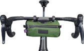 The Pack Snack Bag Vert Forêt | Sacoche de guidon - Bikepacking - 2L - Matière robuste - Intérieur souple - Hydrofuge - Gravelbike