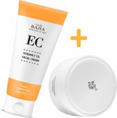 Repairing Skin Set: Beauty of Joseon Cleansing Balm + Cos de BAHA Vitamin E Cream Tocopheryl Acetate (Vitamin E) 5% with Niacinamide Facial Cream - Anti Aging - Heals and Repairs Skin + Optimal Skin Health for Face - K-Beauty Gezichtsreiniging