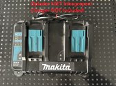Houder Combo voor Makita LXT 18V - Batterij houder - Tool houder - DC18SH Oplader houder - Wandbevestiging - Wall Mount