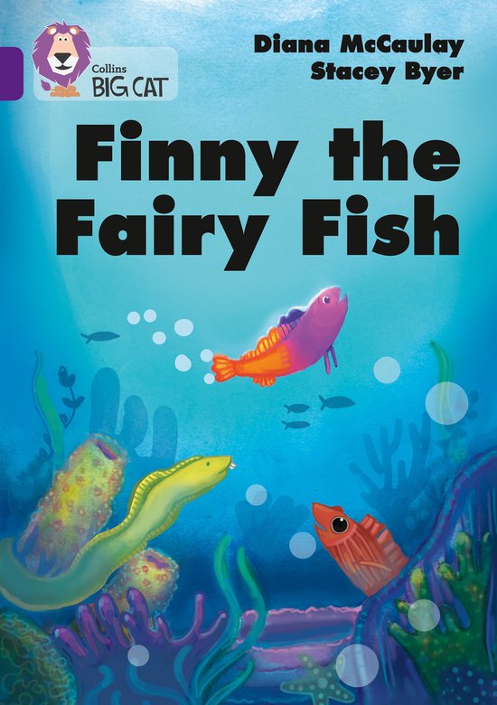 Finny the Fairy Fish Band 08Purple Collins Big Cat - cover