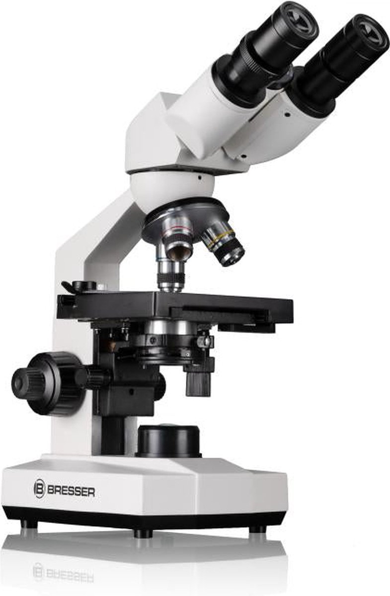 Bol.com Bresser Erudit Basic Bino Microscoop 40x-400x – Binoculair, LED Verlichting, Smartphone Adapter & Koffer – Voor School &... aanbieding