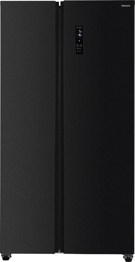 Tomado TSS9001B - Amerikaanse koelkast - 532 liter - No Frost - Energieklasse D - Superkoelen & supervriezen - Zwart