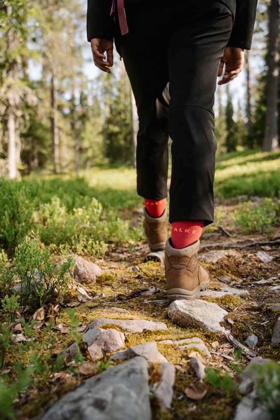 Chaussettes de randonnée femme FALKE TK2 - Gris - Taille 39/40