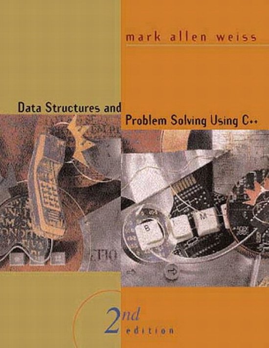 Data Structures And Problem Solving Using C++ - cover