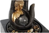 Tuinfontein DKD Home Decor Boeddha Hars 18 x 18 x 24 cm Orientaals (2 Stuks)