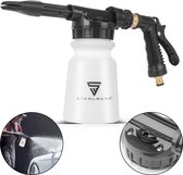 STAHLWERK autowasschuimspuitpistool RP-91 ST met speciale reiniger | Reinigingspistolen voor professionele reiniging | Autoreiniger geschikt voor tuinreiniging