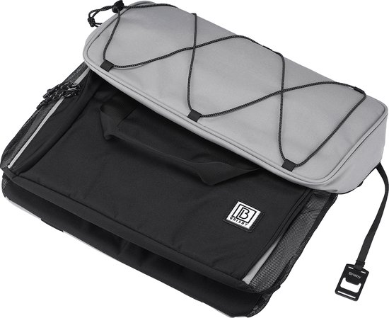 Brisby Sac isotherme 4 couches – Sac à déjeuner 40 litres – Zwart Grijs