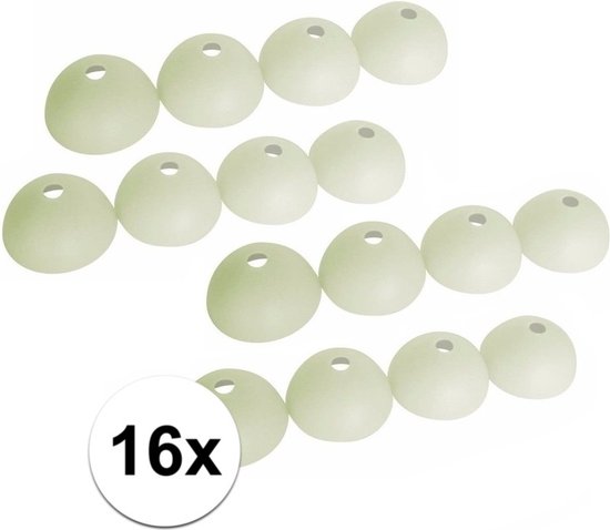 16x Glow in the dark haring beschermkapjes - Kamperen - tent van Bwei — afbeelding 2