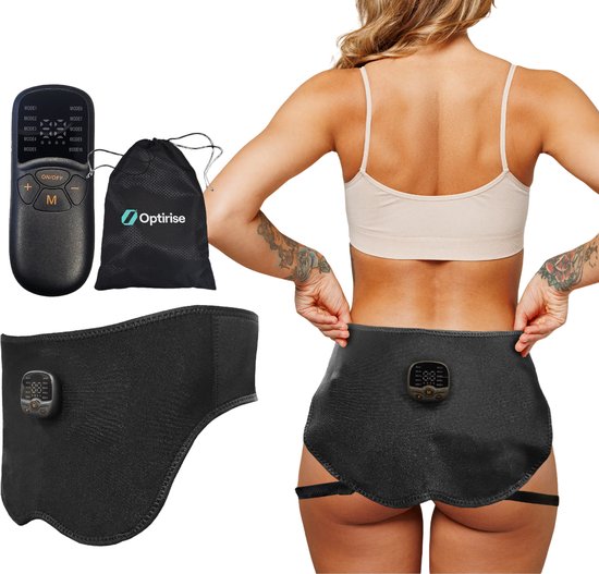 Foto: Optirise ems billentrainer pro usb oplaadbaar ems trainer spierstimulator afslanken massage apparaat