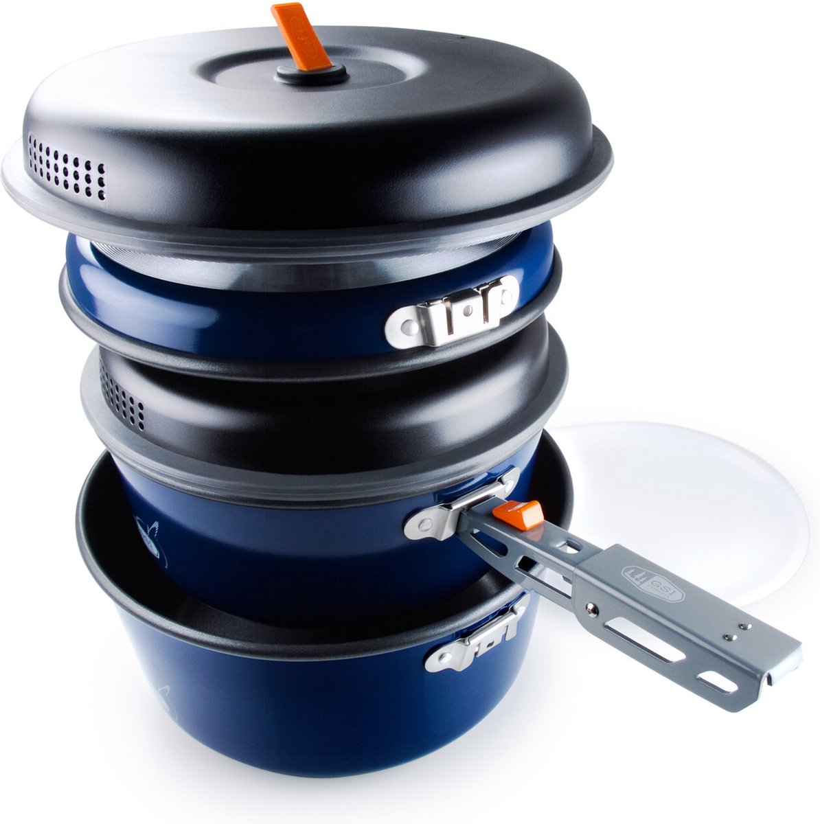 GSI Bugaboo Ceramic Base Camper Medium Kookset - 3L & 2L Pannen