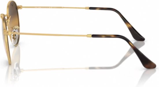 Ray Ban - Round Metal - Arista - Polar Clear Gradient Dark Brown — afbeelding 5