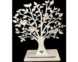 Levensboom - met eigen namen - gepersonaliseerd cadeau