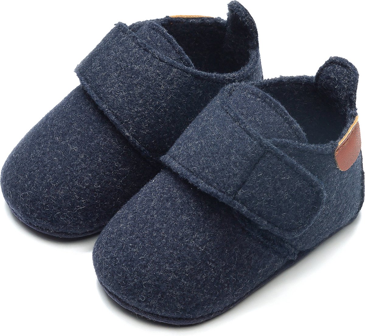 Babyschoentjes - Klittenbandsluiting - Maat 19-20 - 12cm - Blauw