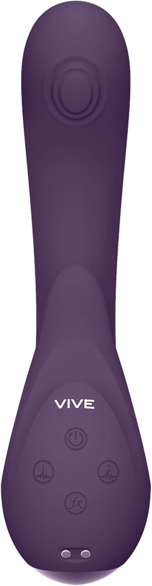 VIVE by Shots - Miki - Pulse Wave Flickering G-Spot Vibrator - Purple