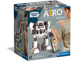 foto van Clementoni - Interactieve robot - AIRO - AI gedreven robot - STEM speelgoed - Gebaren aanleren - Bluetooth en app functie - Speelgoed van het Jaar 2024 - Vanaf 9 jaar