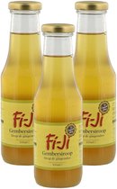 Fi-Ji® | 3 x 300ml Gembersiroop | voor sauzen, dressings & roerbakgerechten | voordeelpak