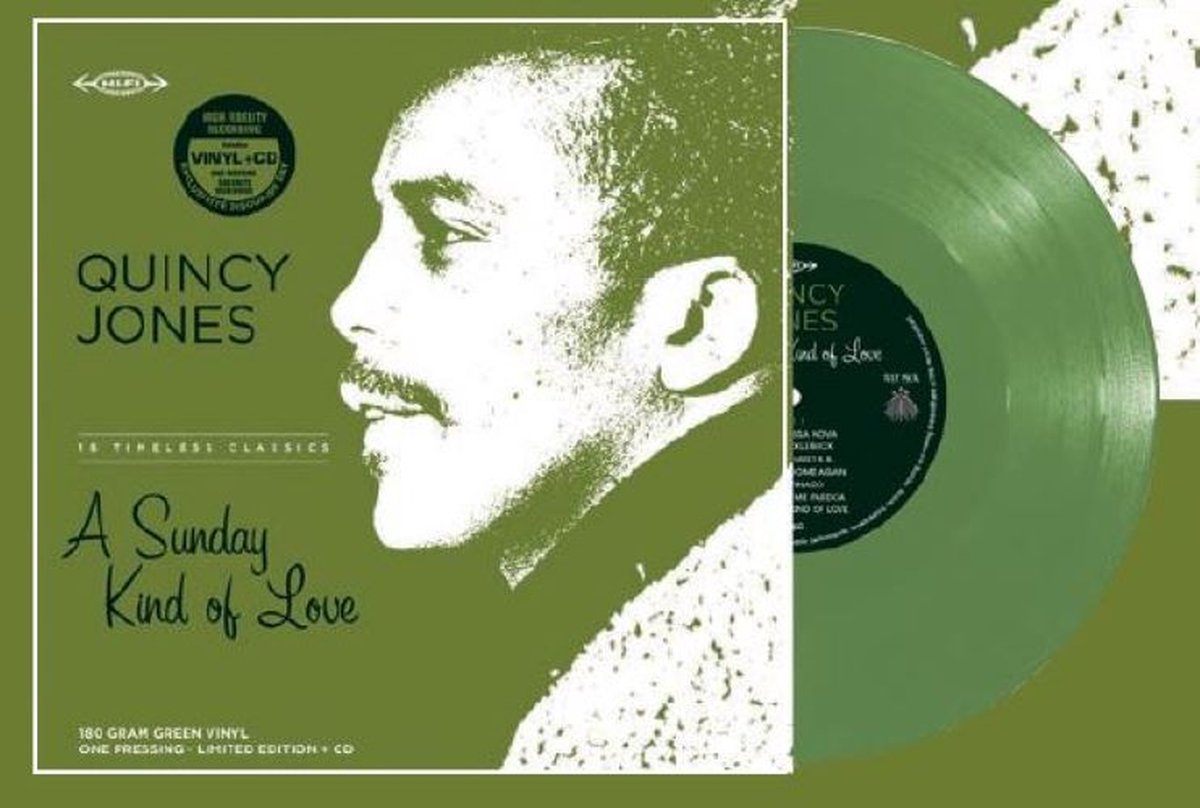 Quincy Jones - A Sunday Kind Of Love (RSD 2024 Olive Green LP+CD