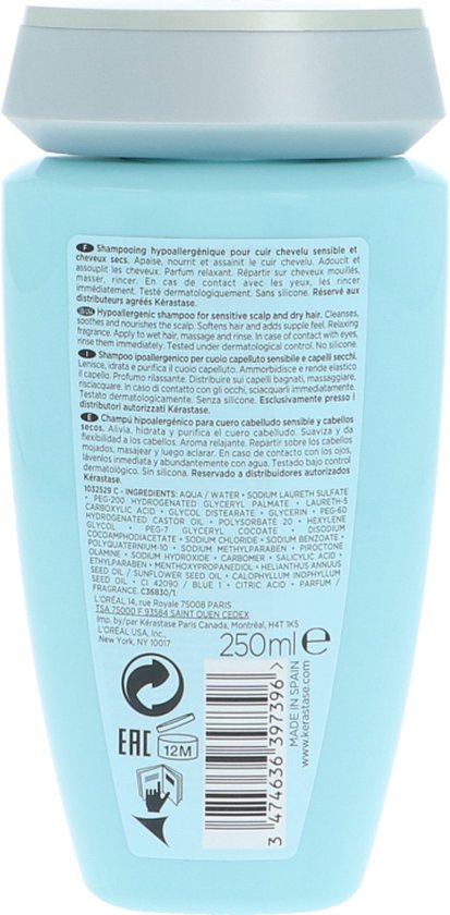 Kérastase Spécifique Bain Riche Dermo Calm Shampoo - 250ml - Kérastase