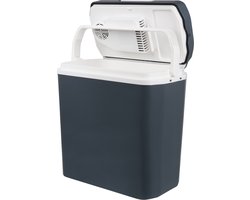 Tristar Koelbox KB-7520 - 20 liter inhoud - Elektrische Frigobox voor thuis en onderweg - Coolblox Thermo-elektrisch - 12V Autolader en 230V Stopcontact - Koelt & Verwarmt - Grijs