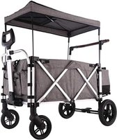 Bol.com Opvouwbare kar - Inklapbare kar - Inklapbare bolderkar - Opvouwbare bolderkar luchtbanden - Opvouwbare bolderkar - 78 x ... aanbieding