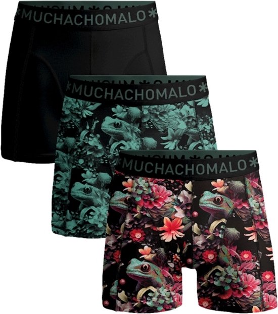 Muchachomalo Boxers Homme - Lot de 3 - Taille M - 95% Katoen - Sous-vêtements Homme