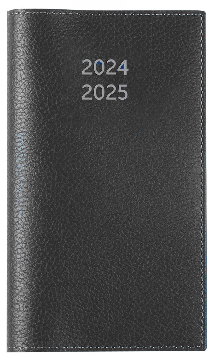 Brepols agenda 2024-2025 - LERAREN-PROF - CALPE prof - Weekoverzicht - Zwart - 9 x 16 cm