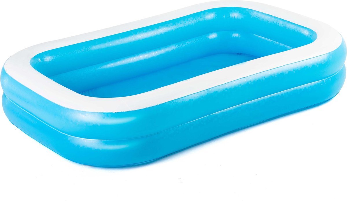 Bestway - Vierkant Opblaasbaar Zwembad - 262x175x51 cm - 778L