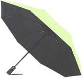 2-in-1 paraplu voor zon en regen - UV-bescherming - sterk en winddicht - versterkt met glasvezel - zakparaplu - automatisch op en neer - paraplu - reizen