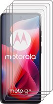 Screenprotector geschikt voor Motorola Moto G24 - 4x Glas Screen Protector