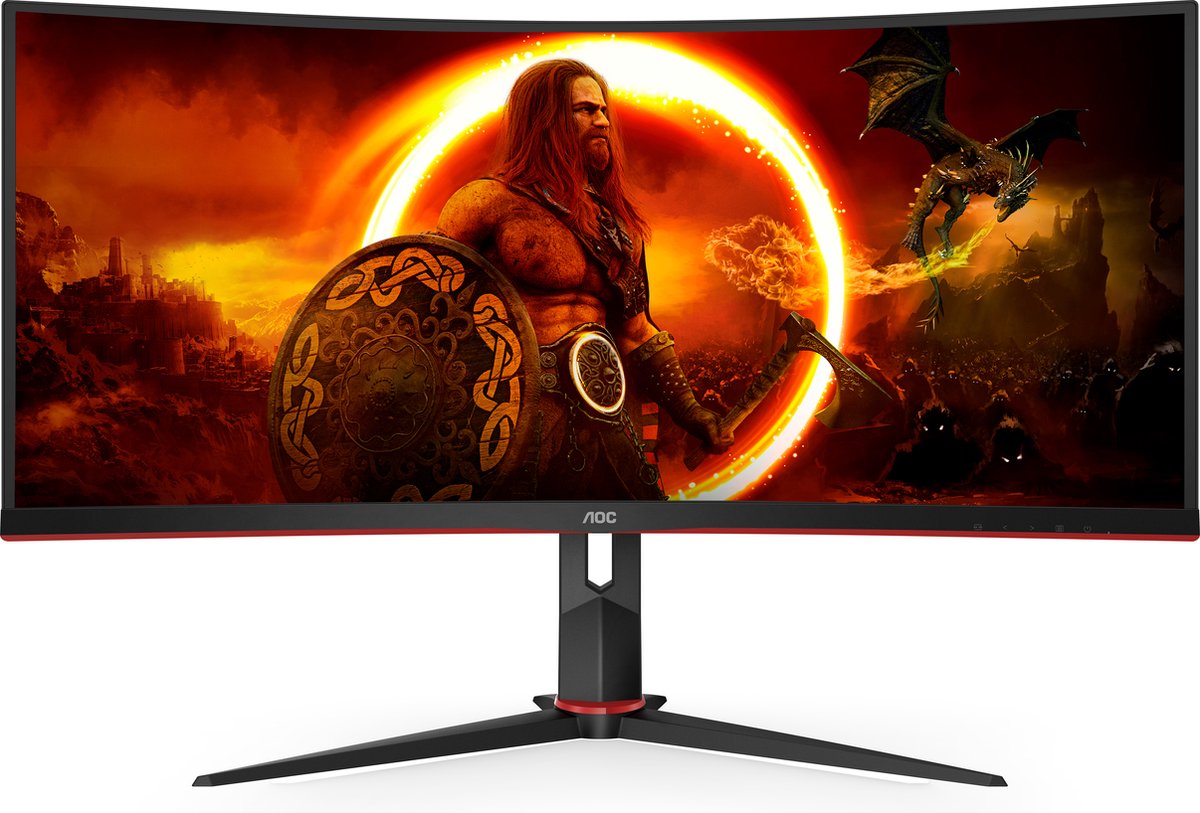 AOC CU34G2XP - Ultrawide Gaming Monitor - 180hz - 34 inch