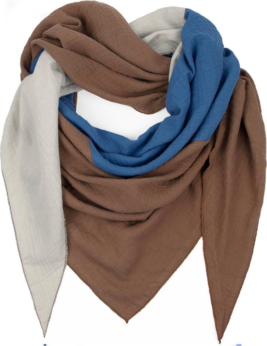 driehoekige sjaal halsdoek katoen driehoekige sjaal mousseline sjaal zonder krassen op de huid