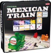 Tactic - Mexican Train Tin Box - Dominospel - in blik