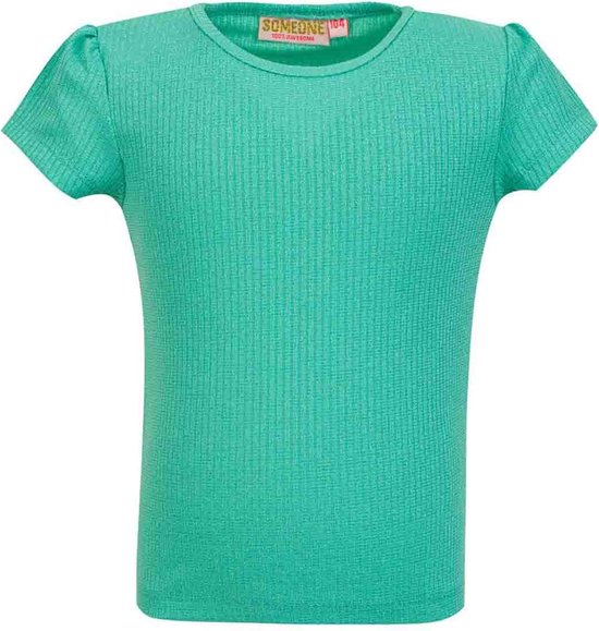 Someone - T-Shirt - Green - Maat 122