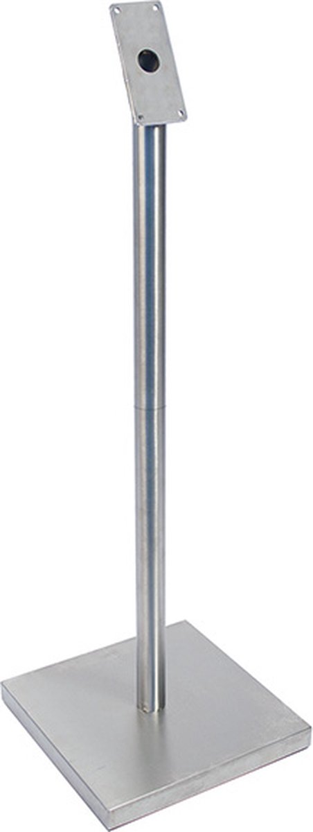 Image of Securit® Grote Roestvrijstalen Paal En Voet Set 125 cm|13,4 kg