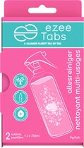 EzeeTabs Allesreiniger - Schoonmaak Tabs - 2 tabs - 2x 750ml - Ecologisch - Effectief - Biologisch afbreekbaar - Navul