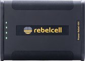 Rebelcell Power Rebel 48K powerbank (48000mAh / 153Wh) - tot 15x telefoon, 5 x tablet, 3 apparaten gelijktijdig opladen / snelladen via PD-USB-C/ QC3.0-USB-A (2x) / 12V poort / LED lamp
