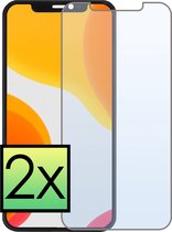 Screenprotector Geschikt voor iPhone X Screenprotector Tempered Glass Gehard Glas Beschermglas - 2x