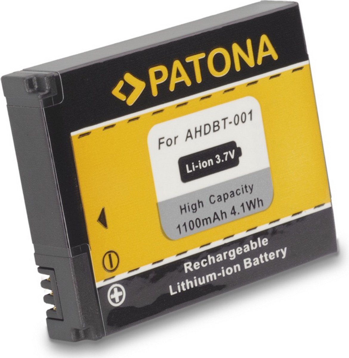 PATONA 1100 batterij voor GoPro AHDBT-001 / ABPAK-001