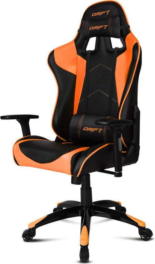 Gaming stoel DRIFT DR300BO Zwart/Oranje