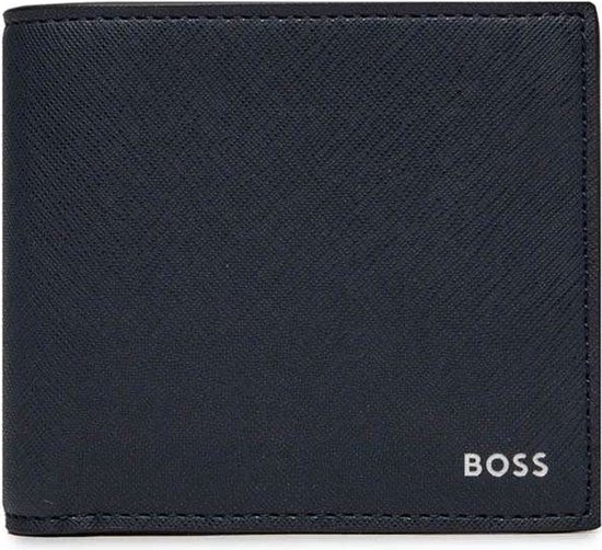 Hugo Boss - Porte-monnaie Zair 4cc - RFID - homme - bleu foncé