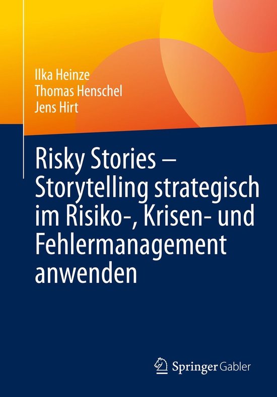 Business and Economics (German Language) - Risky Stories – ... - cover