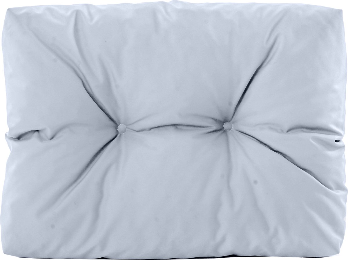 Buiten palletkussens in getufte stijl voor palletbank, waterbestendig zitkussen, geschikt voor hoek van de bank.