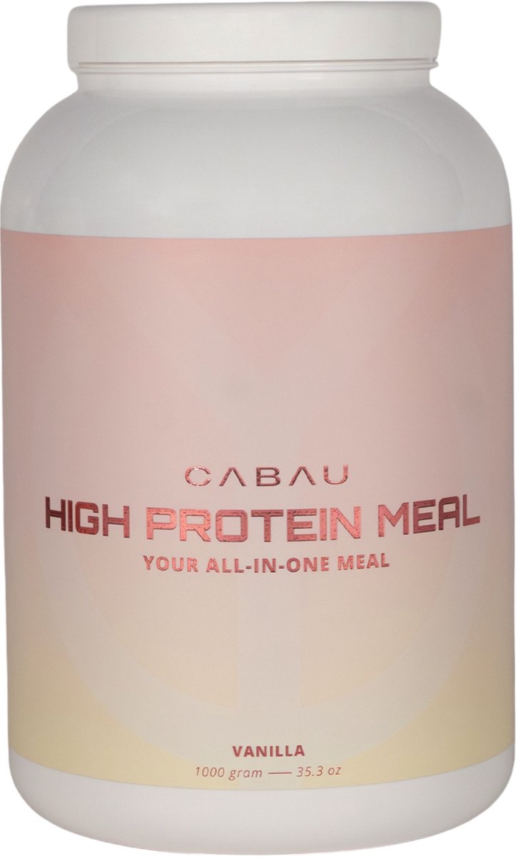 Goedkoopste Cabau Lifestyle - High Protein Meal - Hoogwaardige maaltijdvervanger - Maaltijdshake - 12 maaltijden - Vanilla