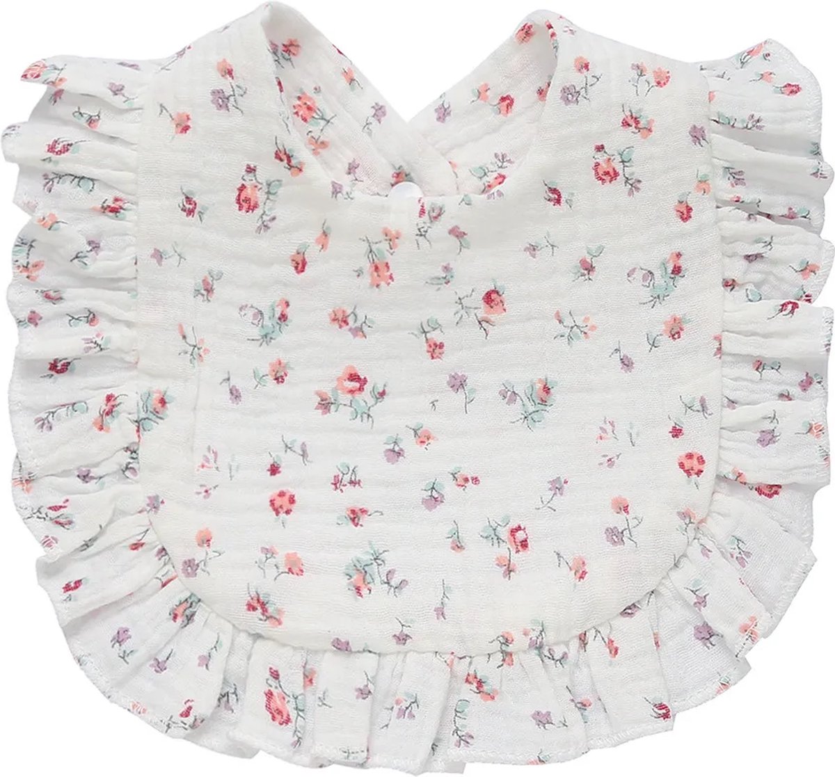 Goedkoopste Slab hydrofiel | creme met bloem | ruche | meisje| 5508|