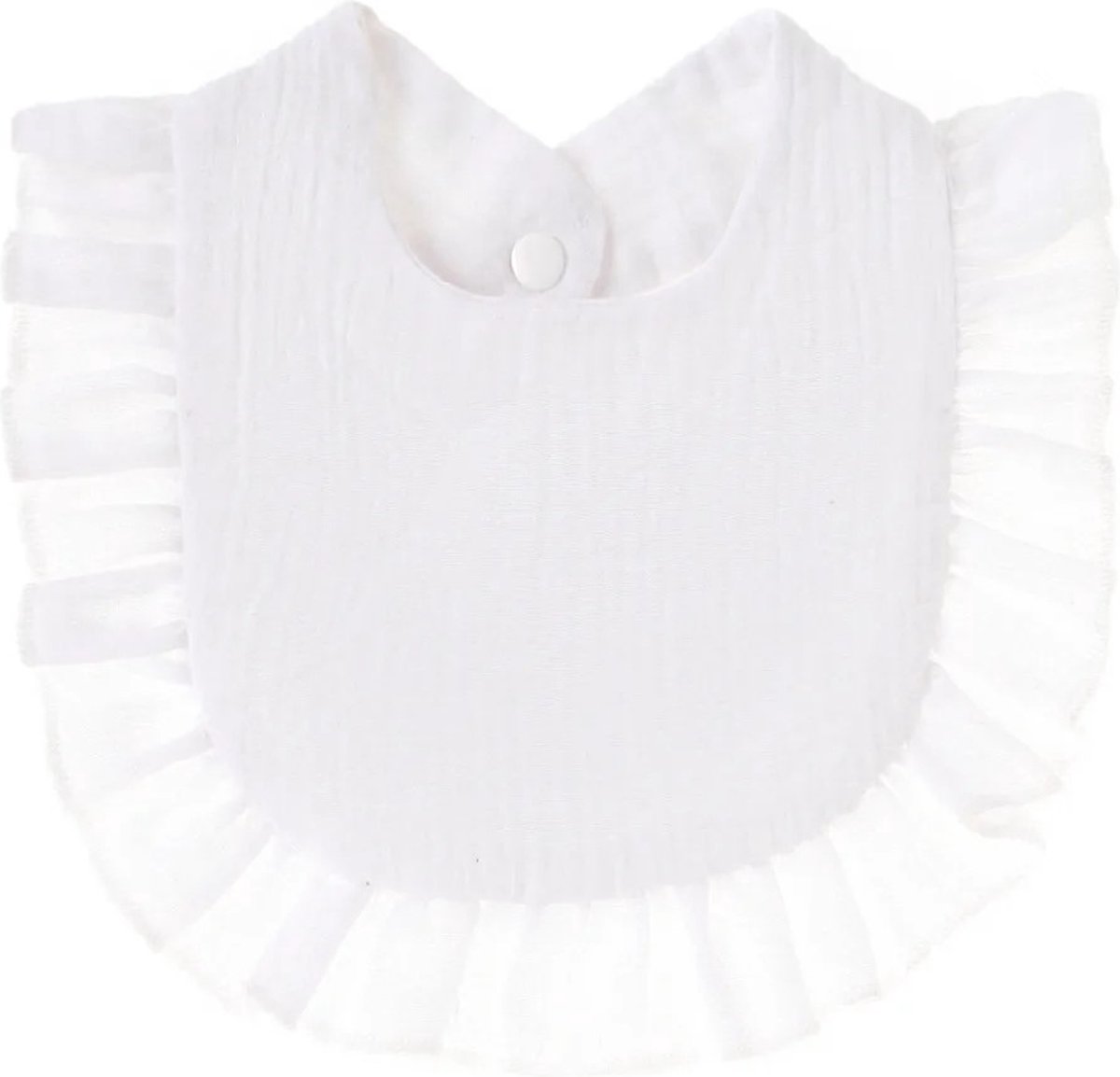 Goedkoopste Slab hydrofiel | creme | ruche | meisje| 7736 |