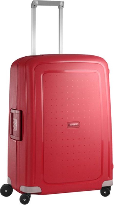 Samsonite reiskoffer – S’CURE SPINNER 69/25 Rood