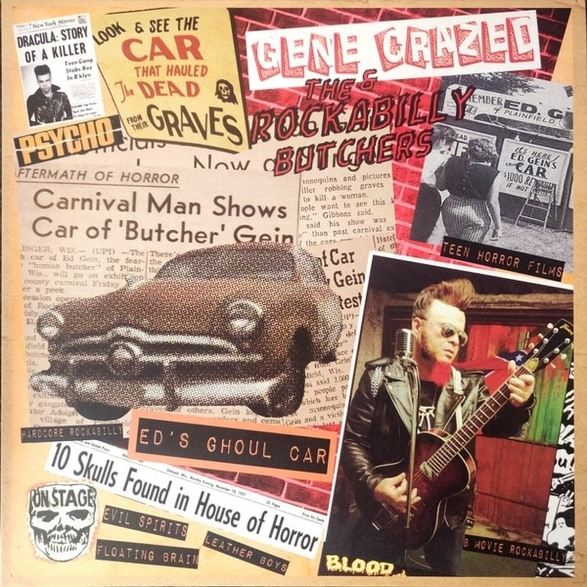 Gene Crazed - And The Rockabilly Butchers (LP)